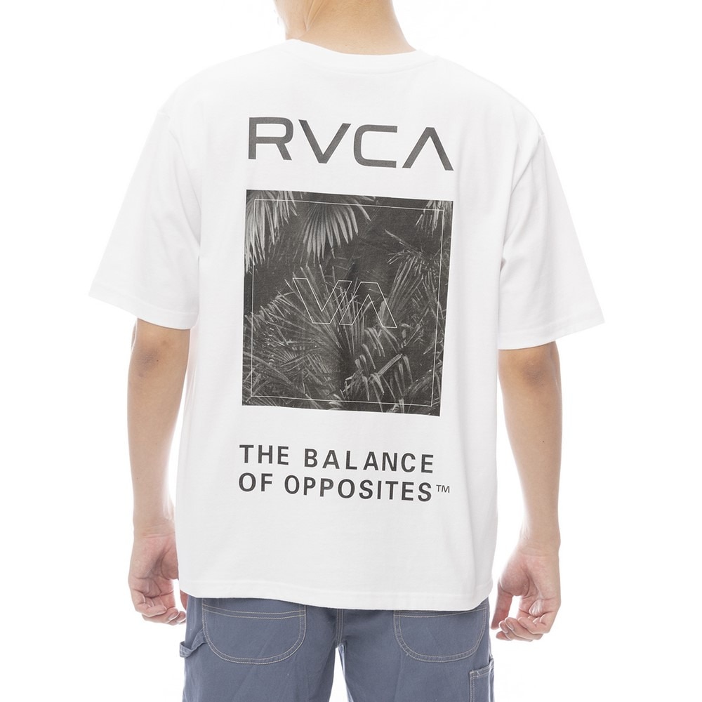 ルーカ（RVCA）（メンズ）PALM BOX 半袖Tシャツ BF041250 WHT