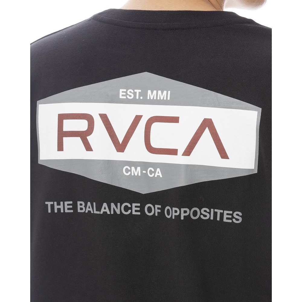 ルーカ（RVCA）（メンズ）ILL HEX LOGO 半袖Tシャツ BF041252 BLK