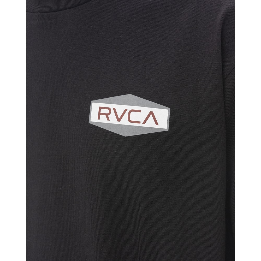ルーカ（RVCA）（メンズ）ILL HEX LOGO 半袖Tシャツ BF041252 BLK