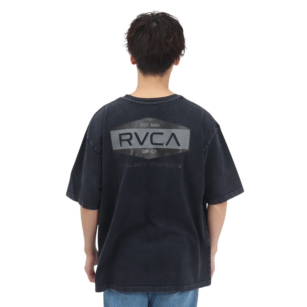 ルーカ（RVCA）（メンズ）ILL HEX ロゴ 半袖 Tシャツ BF041252 BSM