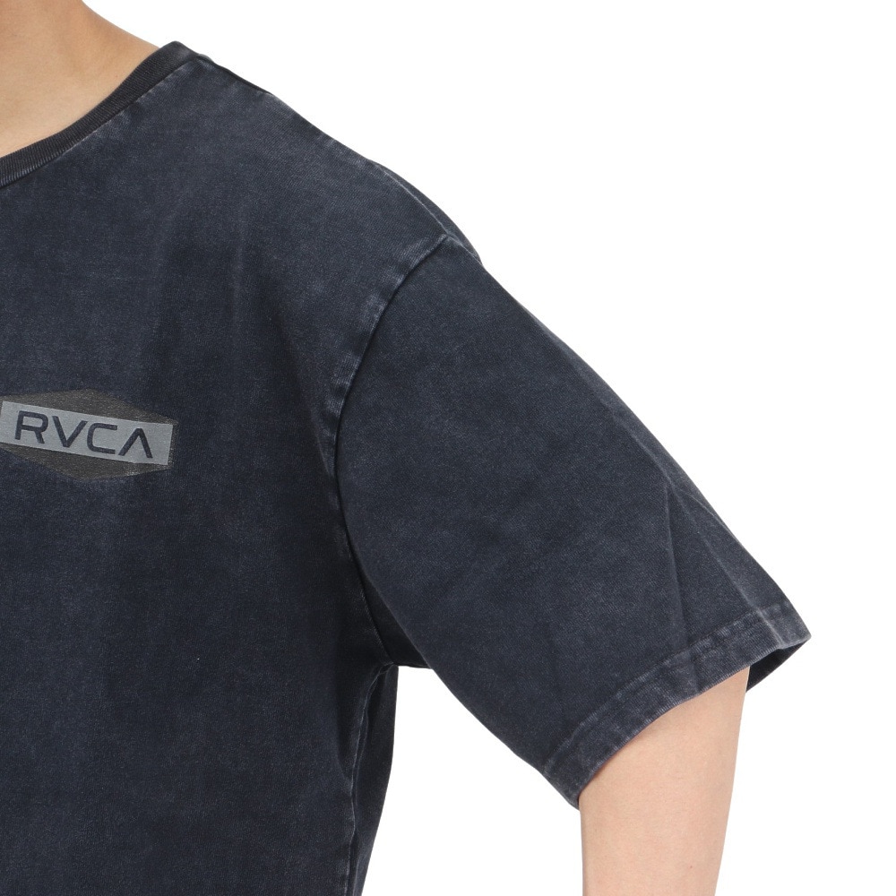 ルーカ（RVCA）（メンズ）ILL HEX ロゴ 半袖 Tシャツ BF041252 BSM