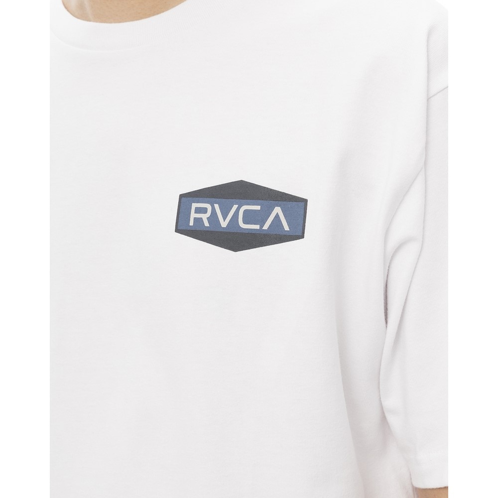 ルーカ（RVCA）（メンズ）ILL HEX LOGO 半袖Tシャツ BF041252 WHT