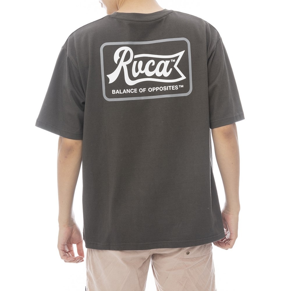 ルーカ（RVCA）（メンズ）PEN SCRIPT 半袖Tシャツ BF041253 PTK
