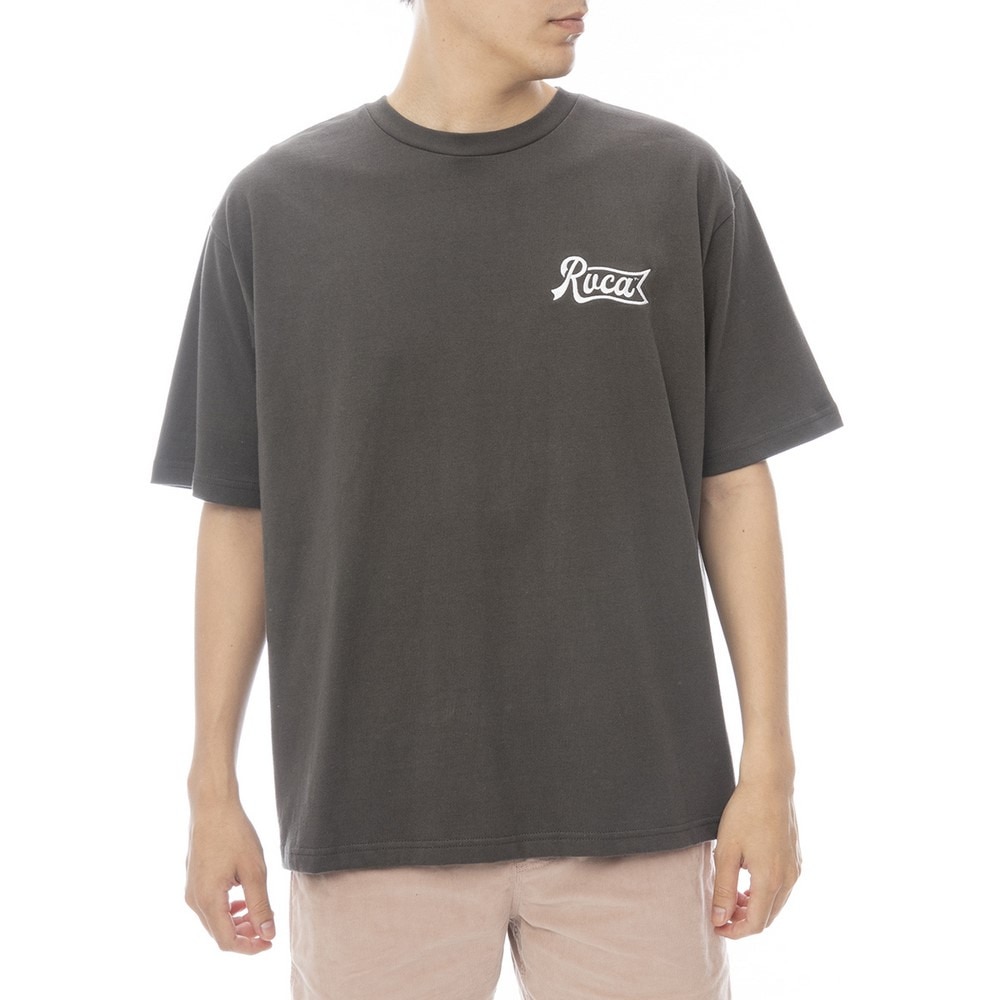 ルーカ（RVCA）（メンズ）PEN SCRIPT 半袖Tシャツ BF041253 PTK