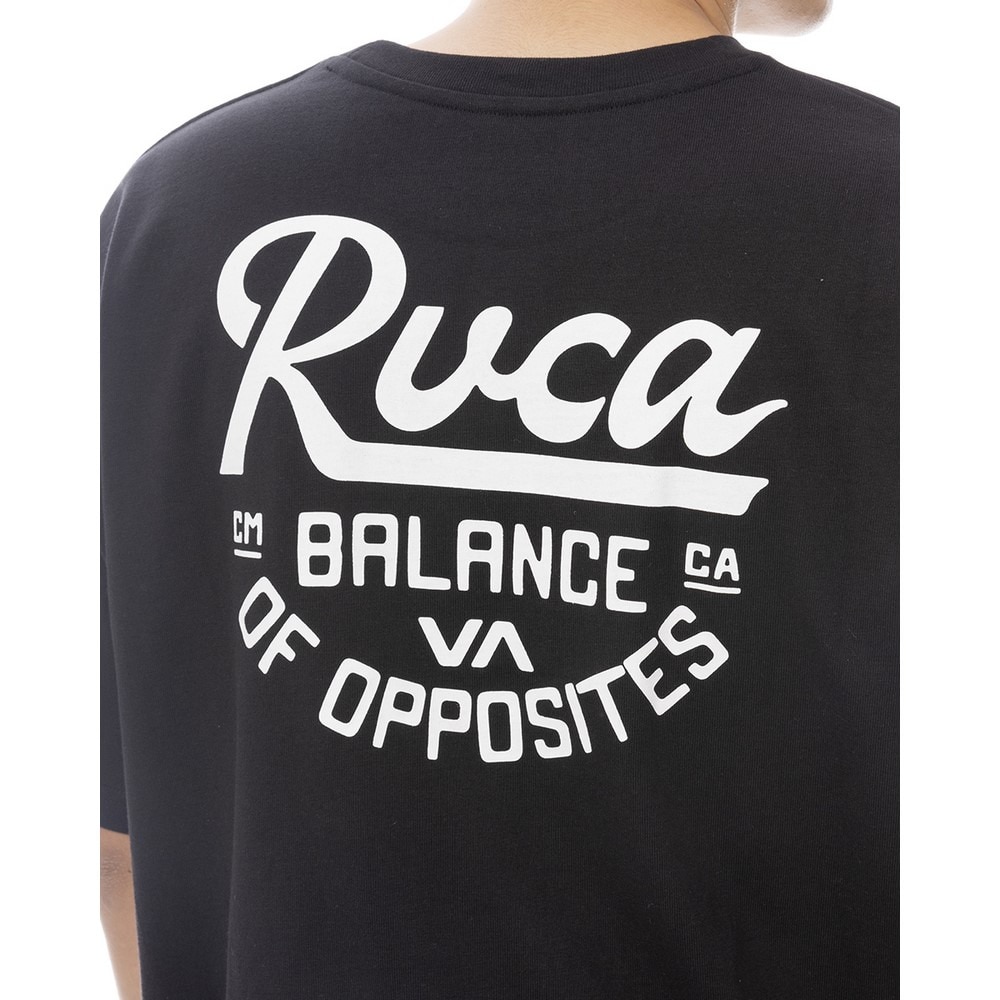 ルーカ（RVCA）（メンズ）SCRIPT SEALED 半袖Tシャツ BF041254 BLK