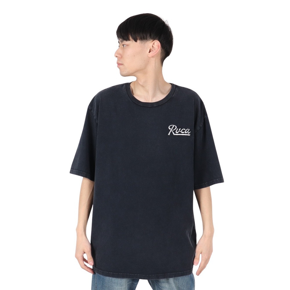 ルーカ（RVCA）（メンズ）SCRIPT SEALED 半袖Tシャツ BF041254 BSG