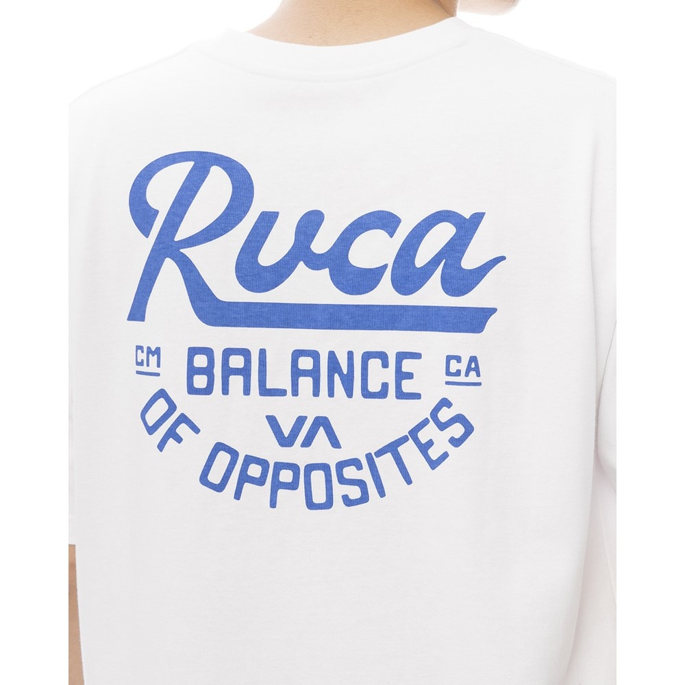 ルーカ（RVCA）（メンズ）SCRIPT SEALED 半袖Tシャツ BF041254 WHT