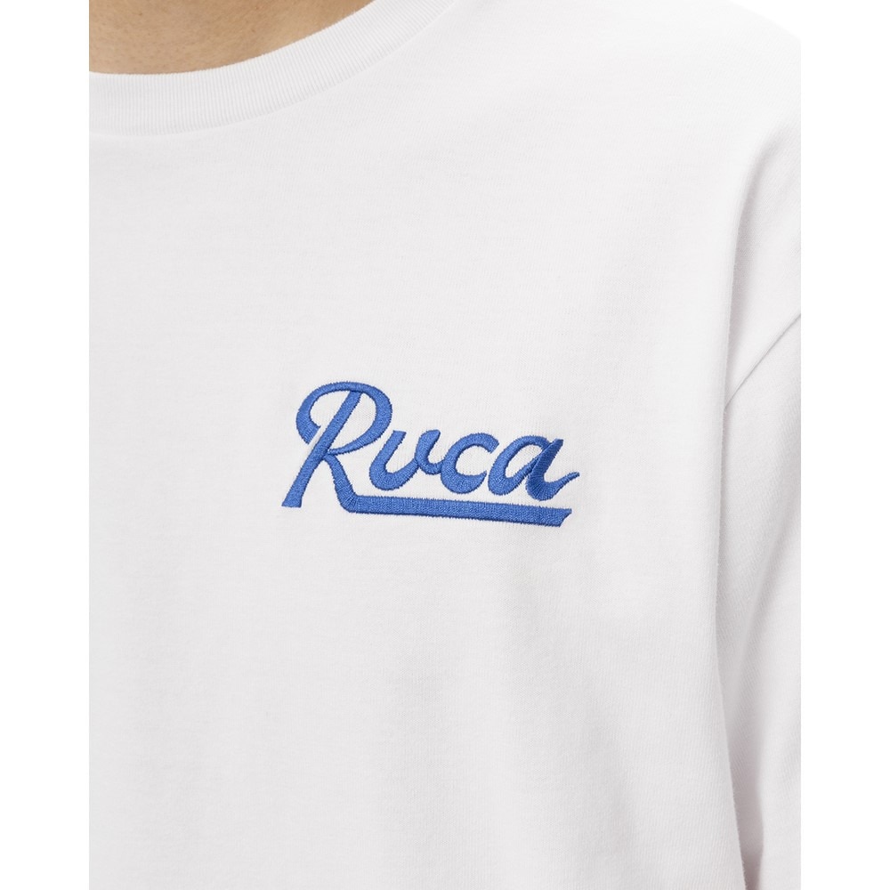 ルーカ（RVCA）（メンズ）SCRIPT SEALED 半袖Tシャツ BF041254 WHT