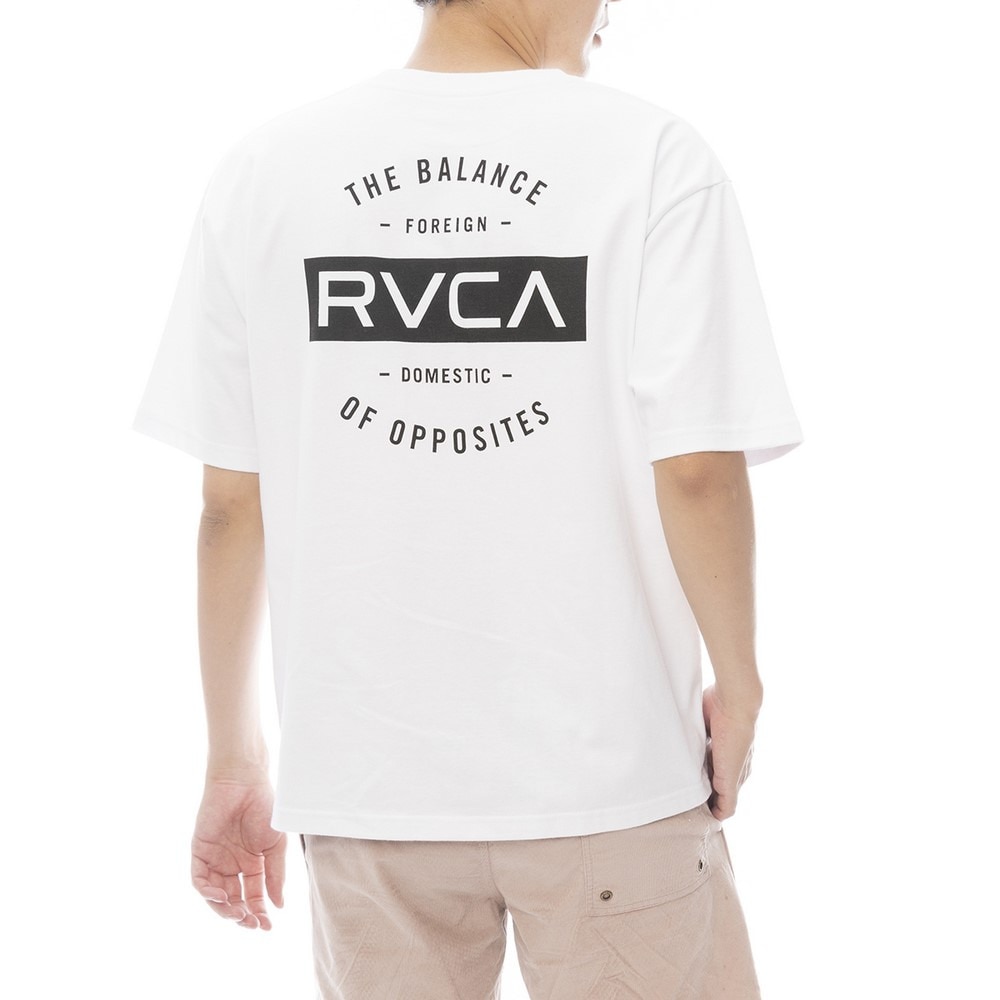 ルーカ（RVCA）（メンズ）TCS ショートスリーブ BF041265 WHT
