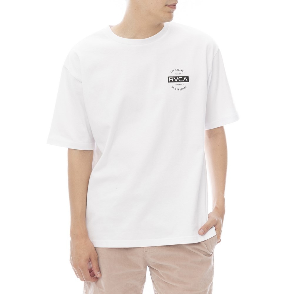 ルーカ（RVCA）（メンズ）TCS ショートスリーブ BF041265 WHT