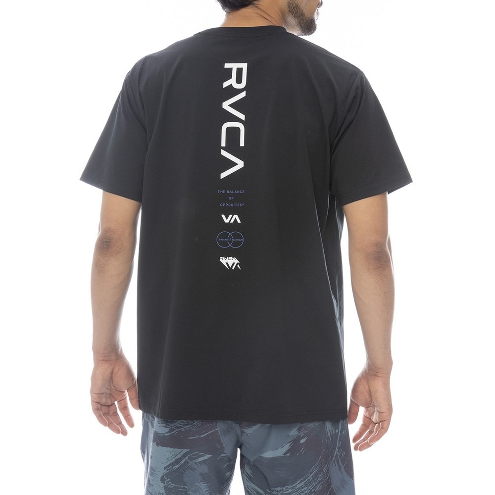 ルーカ（RVCA）（メンズ）ILL RVCA ESCAPE 半袖ラッシュガード BF041871 BLK