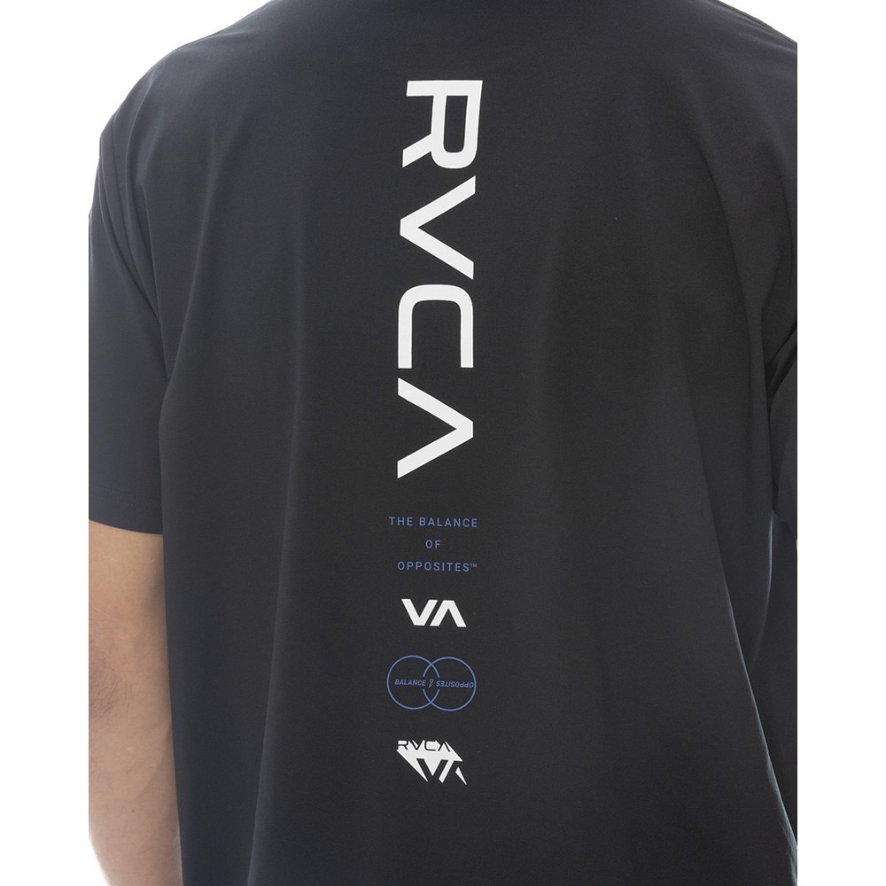 ルーカ（RVCA）（メンズ）ILL RVCA ESCAPE 半袖ラッシュガード BF041871 BLK
