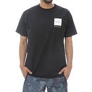 (メンズ)ILL RVCA ESCAPE 半袖ラッシュガード BF041871 BLK