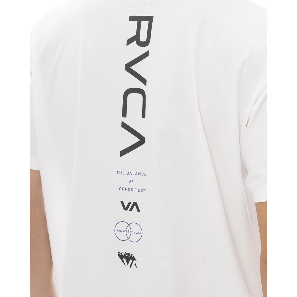 ルーカ（RVCA）（メンズ）ILL RVCA ESCAPE 半袖ラッシュガード BF041871 WHT