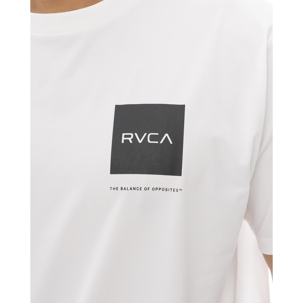 ルーカ（RVCA）（メンズ）ILL RVCA ESCAPE 半袖ラッシュガード BF041871 WHT