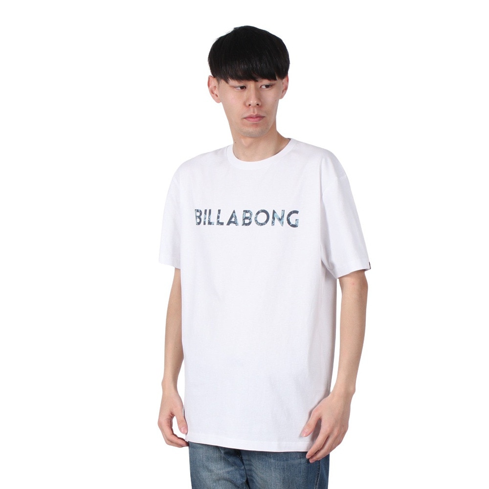 ビラボン（BILLABONG）（メンズ）UNITY ロゴ 半袖Tシャツ BF011200 WHT