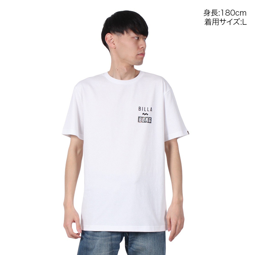 ビラボン（BILLABONG）（メンズ）ADVISORY 半袖Tシャツ BF011201 WHT