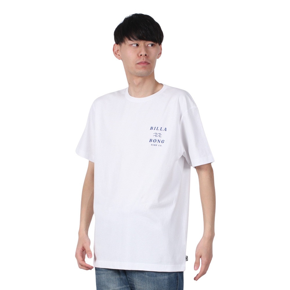 ビラボン（BILLABONG）（メンズ）ONE TIME 半袖Tシャツ BF011203 WTB