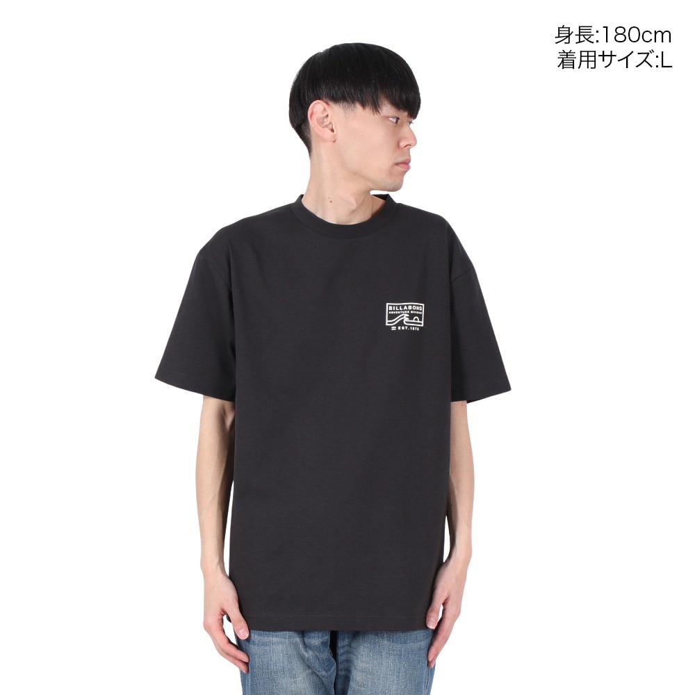 ビラボン（BILLABONG）（メンズ）ADIV ロゴ 半袖Tシャツ BF011216 BLK