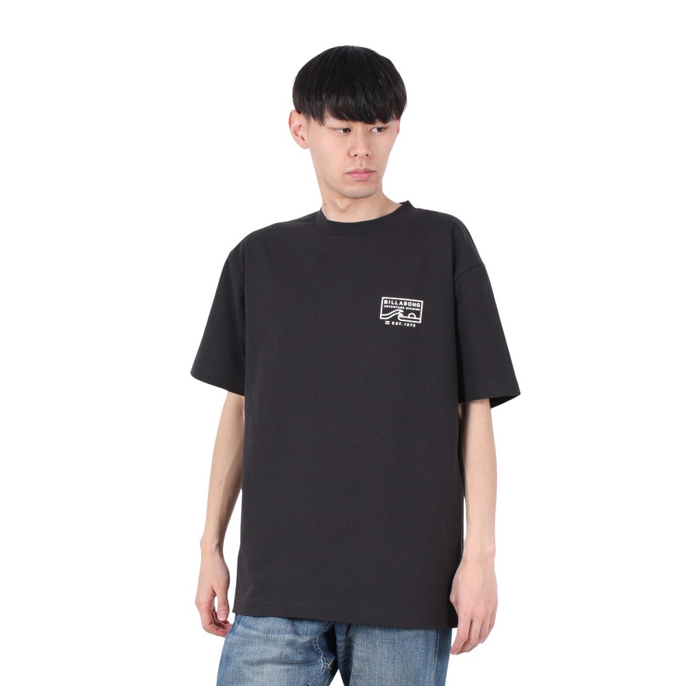 ビラボン（BILLABONG）（メンズ）ADIV ロゴ 半袖Tシャツ BF011216 BLK