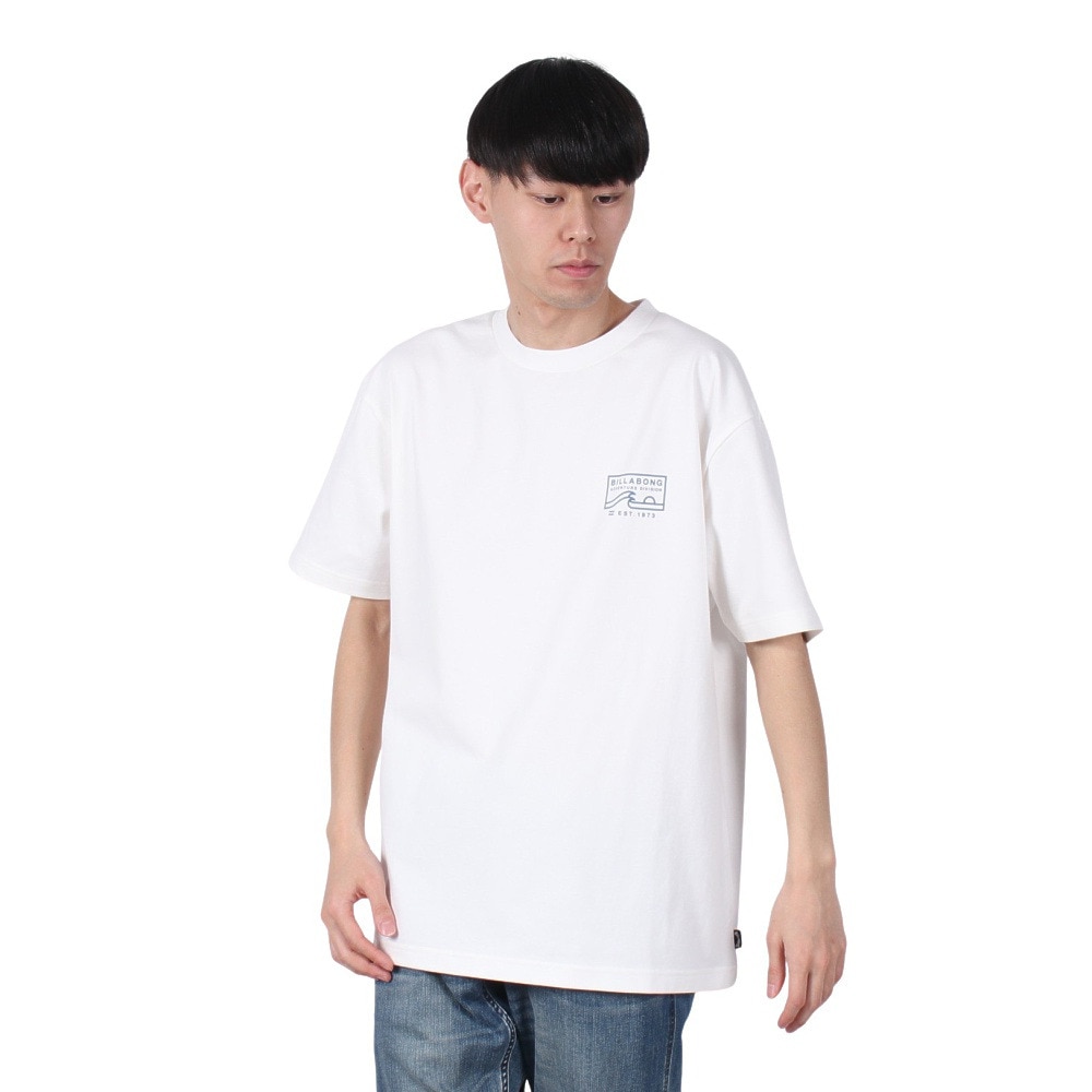 ビラボン（BILLABONG）（メンズ）ADIV ロゴ 半袖Tシャツ BF011216 WHT