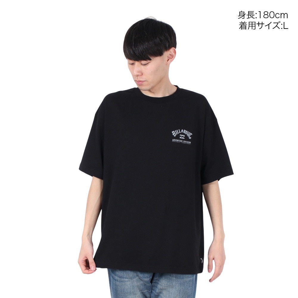 ビラボン（BILLABONG）（メンズ）ADIV ロゴ 半袖Tシャツ BF011234 BLK