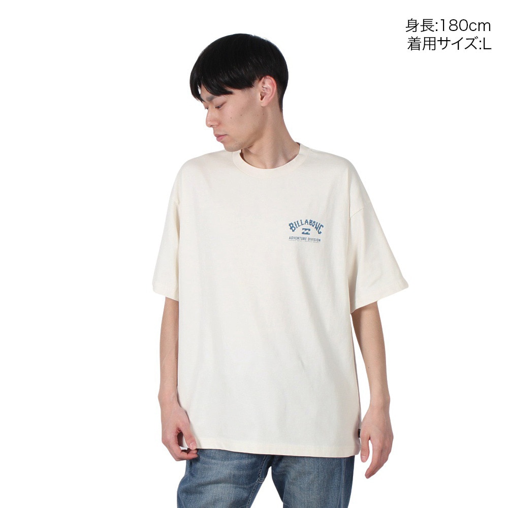 ビラボン（BILLABONG）（メンズ）ADIV ロゴ 半袖Tシャツ BF011234 CRM