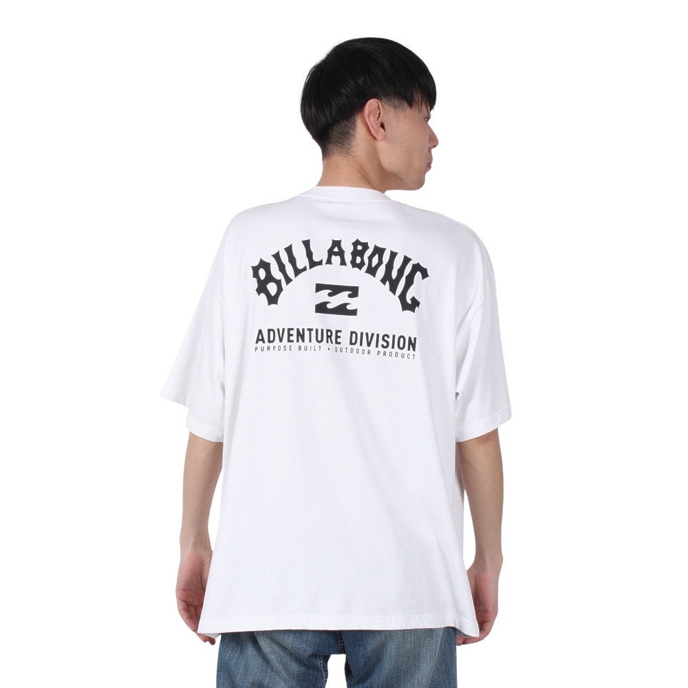 ビラボン（BILLABONG）（メンズ）ADIV ロゴ 半袖Tシャツ BF011234 WHT