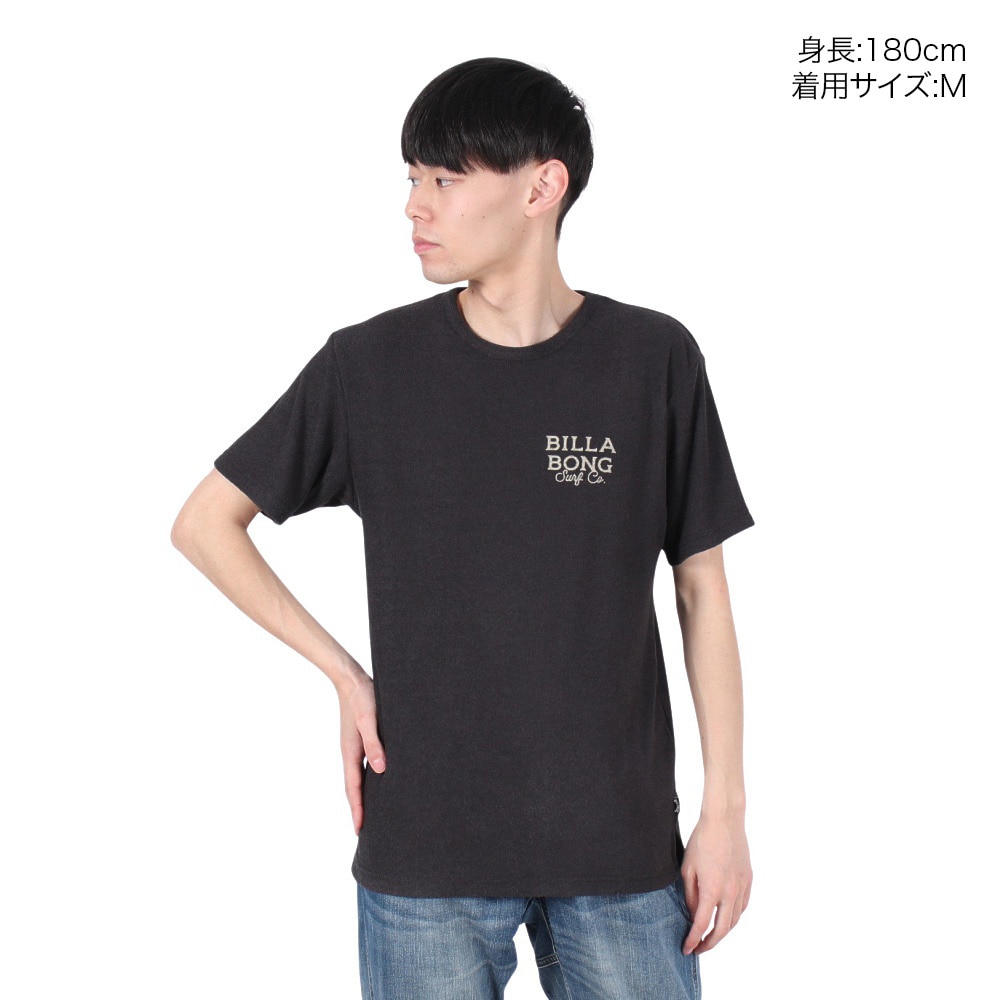 ビラボン（BILLABONG）（メンズ）MODAL PILE 半袖Tシャツ BF011301 BLK