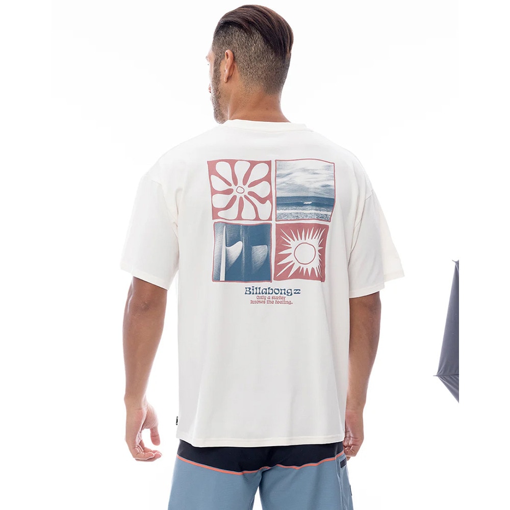 ビラボン（BILLABONG）（メンズ）SOFTTY TEE サーフ半袖Tシャツ BF011861 CRM
