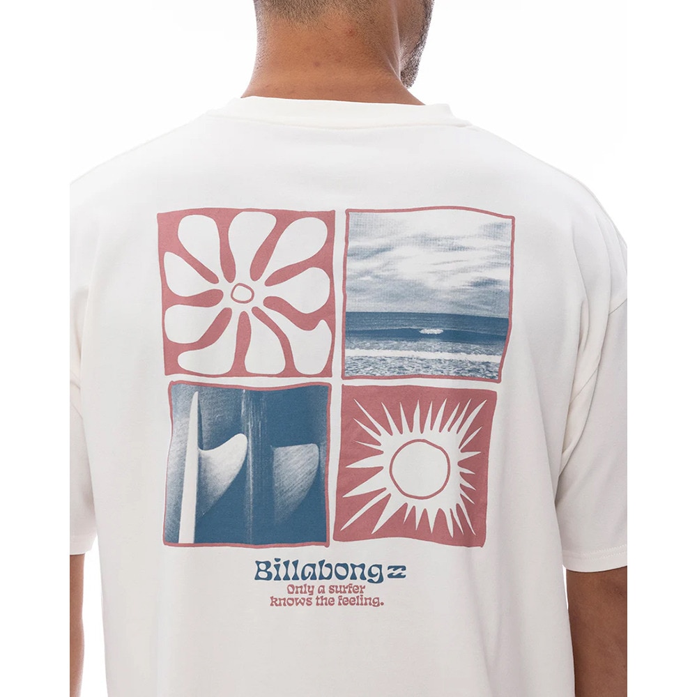 ビラボン（BILLABONG）（メンズ）SOFTTY TEE サーフ半袖Tシャツ BF011861 CRM