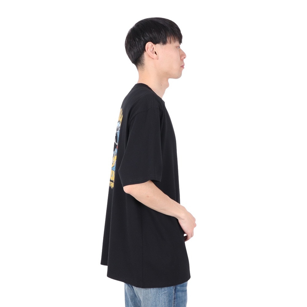 ハーレー（HURLEY）（メンズ）ビッグウェーブ ヘビーウェイト 半袖Tシャツ 24MRSMSS01-BLK