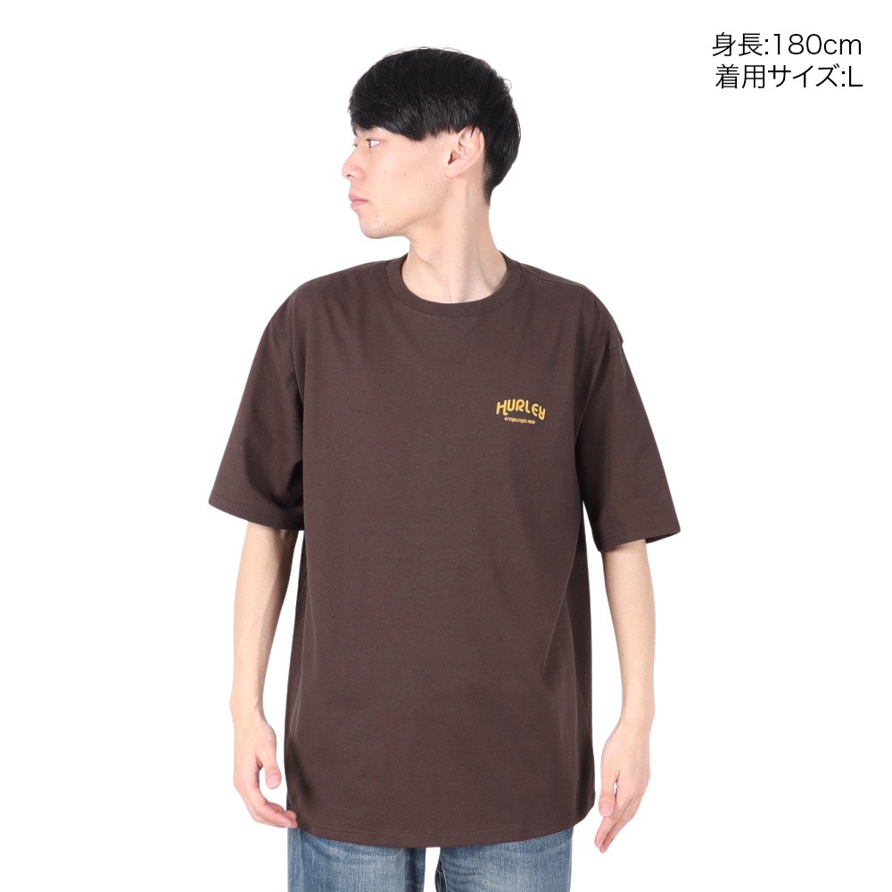 ハーレー（HURLEY）（メンズ）ビッグウェーブ ヘビーウェイト 半袖Tシャツ 24MRSMSS01-CFB