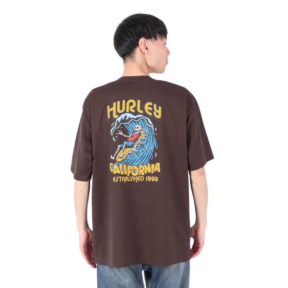ハーレー（HURLEY）（メンズ）ビッグウェーブ ヘビーウェイト 半袖Tシャツ 24MRSMSS01-CFB