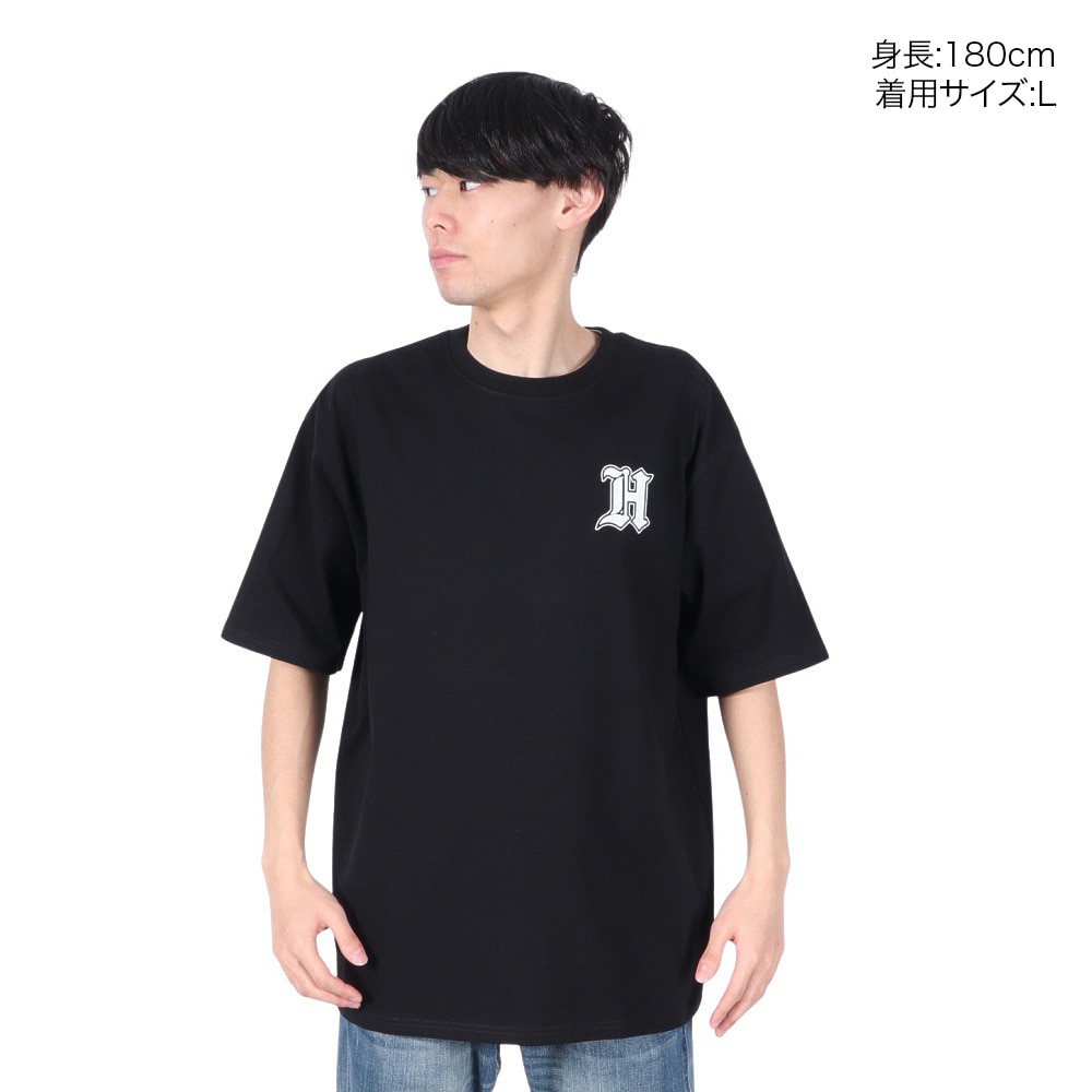 ハーレー（HURLEY）（メンズ）アイランド ヘビーウェイト 半袖Tシャツ 24MRSMSS06-BLK