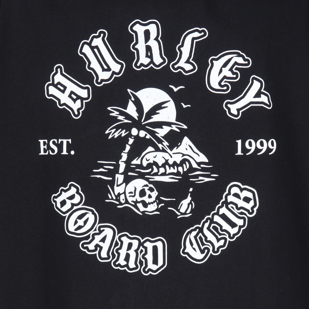 ハーレー（HURLEY）（メンズ）アイランド ヘビーウェイト 半袖Tシャツ 24MRSMSS06-BLK