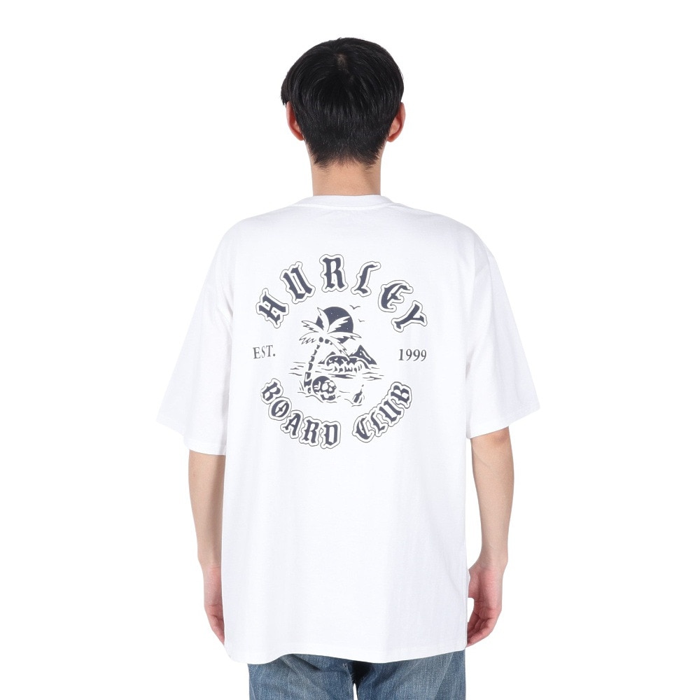ハーレー（HURLEY）（メンズ）アイランド ヘビーウェイト 半袖Tシャツ 24MRSMSS06-WHT