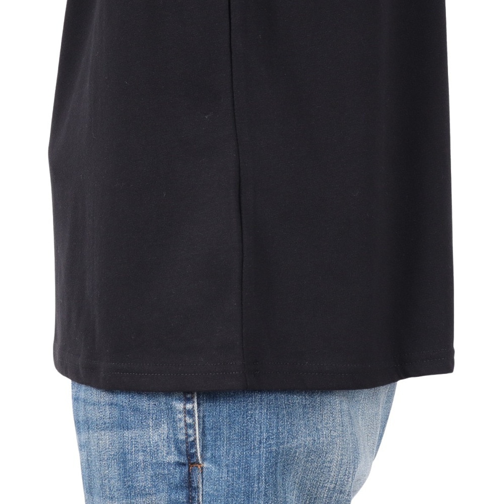 ハーレー（HURLEY）（メンズ）SQ モノグラム 半袖Tシャツ MSS2411006-BLK