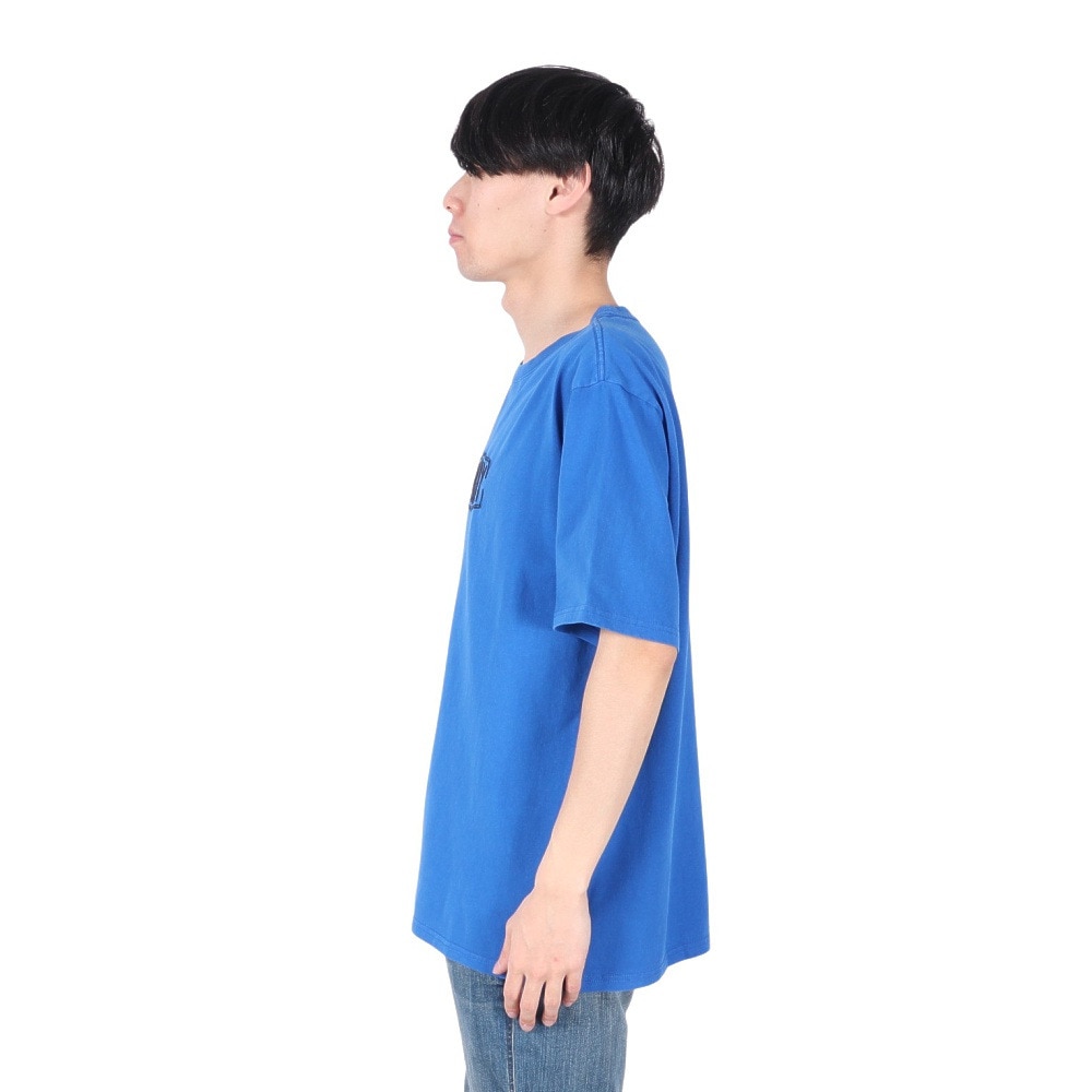 ハーレー（HURLEY）（メンズ）ピグメント DYED 半袖Tシャツ MSS2411016-BLE