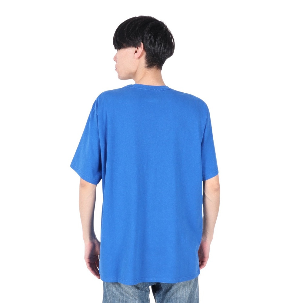 ハーレー（HURLEY）（メンズ）ピグメント DYED 半袖Tシャツ MSS2411016-BLE
