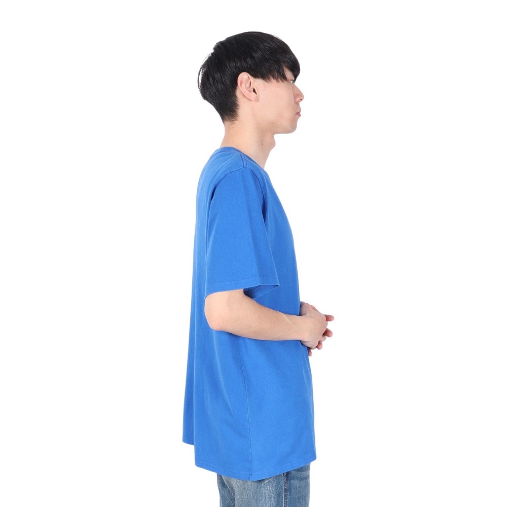 ハーレー（HURLEY）（メンズ）ピグメント DYED 半袖Tシャツ MSS2411016-BLE