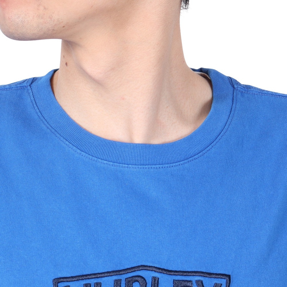 ハーレー（HURLEY）（メンズ）ピグメント DYED 半袖Tシャツ MSS2411016-BLE