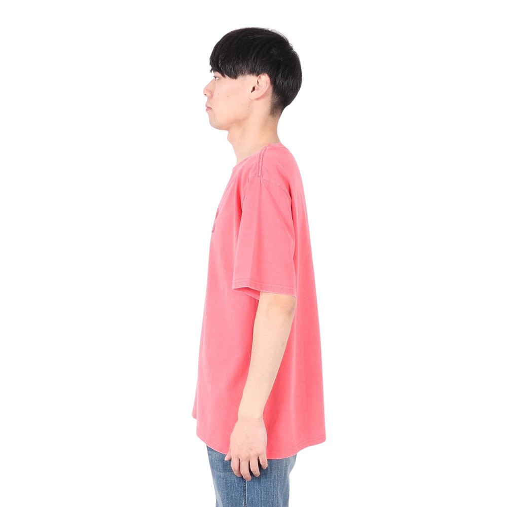 ハーレー（HURLEY）（メンズ）ピグメント DYED 半袖Tシャツ MSS2411016-RED