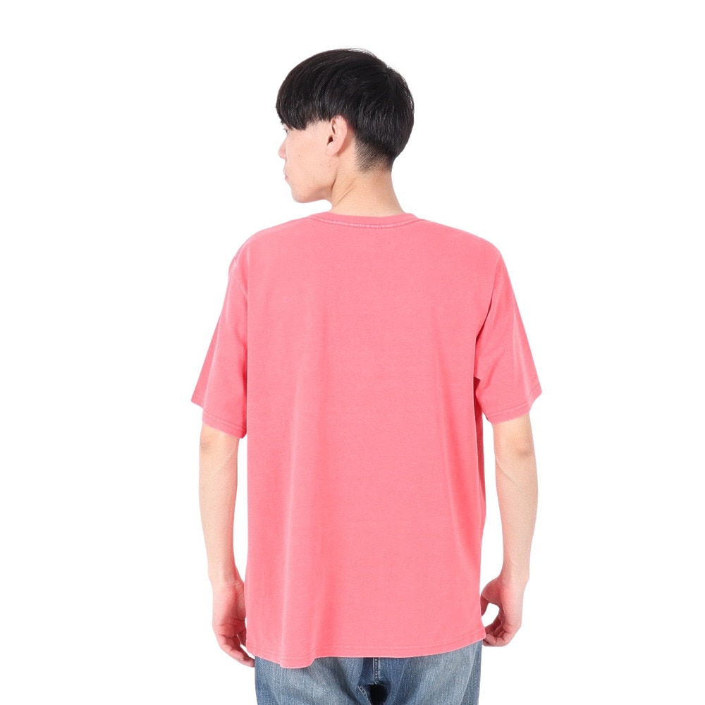 ハーレー（HURLEY）（メンズ）ピグメント DYED 半袖Tシャツ MSS2411016-RED