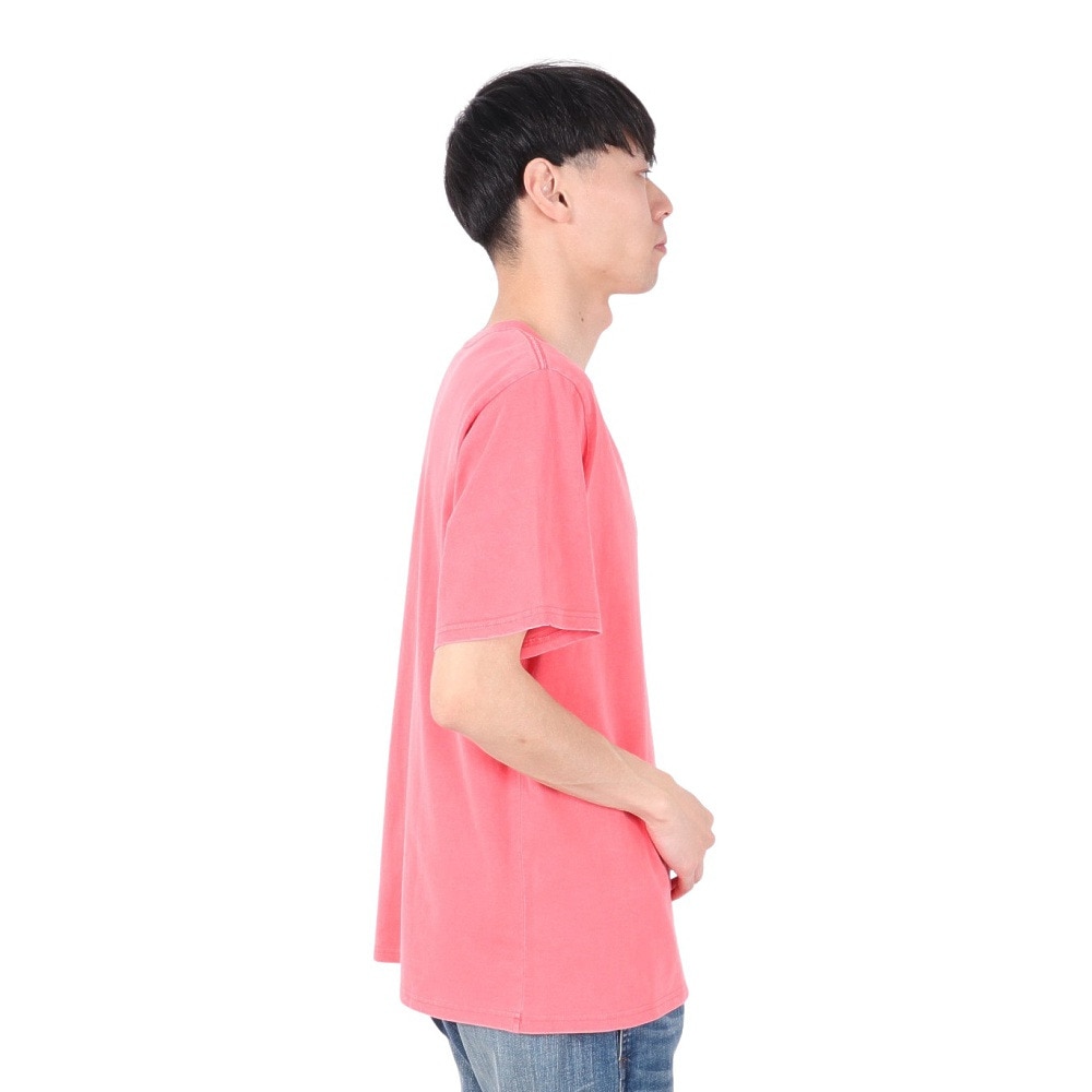 ハーレー（HURLEY）（メンズ）ピグメント DYED 半袖Tシャツ MSS2411016-RED