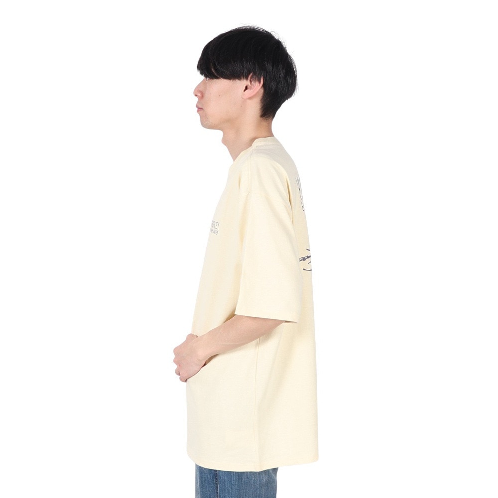 ハーレー（HURLEY）（メンズ）オーバーサイズド グッドライド 半袖Tシャツ MSS2411026-CRM
