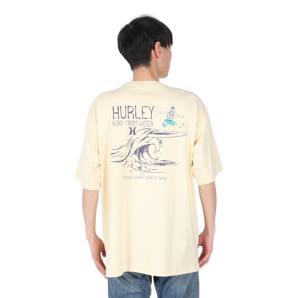 ハーレー（HURLEY）（メンズ）オーバーサイズド グッドライド 半袖Tシャツ MSS2411026-CRM