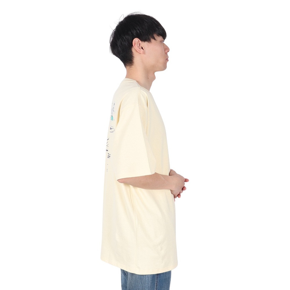 ハーレー（HURLEY）（メンズ）オーバーサイズド グッドライド 半袖Tシャツ MSS2411026-CRM