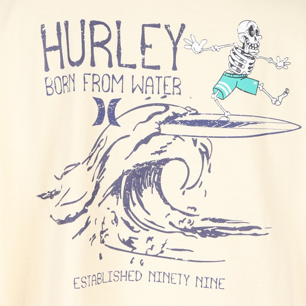 ハーレー（HURLEY）（メンズ）オーバーサイズド グッドライド 半袖Tシャツ MSS2411026-CRM