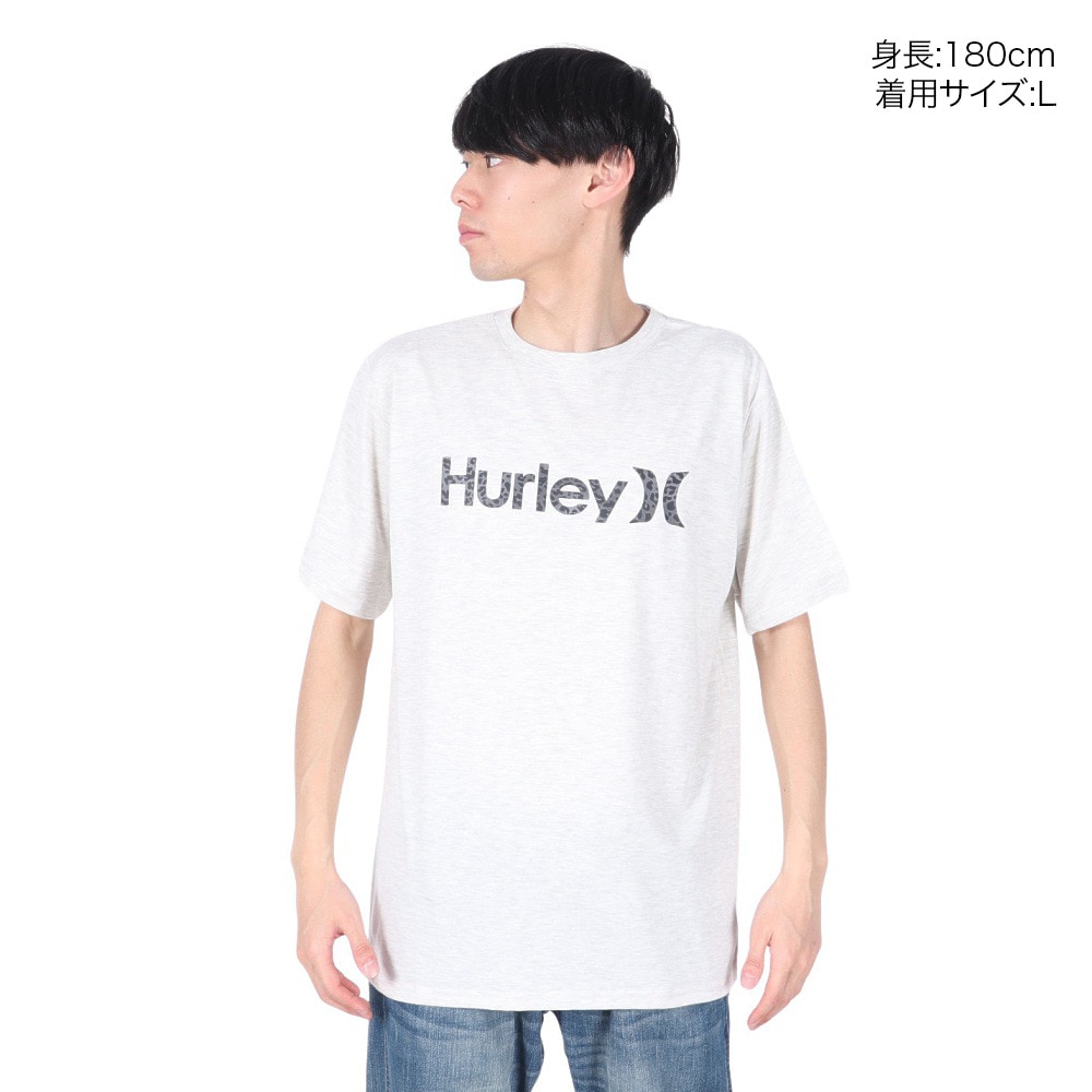 ハーレー（HURLEY）（メンズ）レオパード ワン アンド オンリー半袖Tシャツ MSS2411033-AGHT